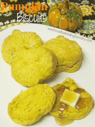 pumpkin biscuits