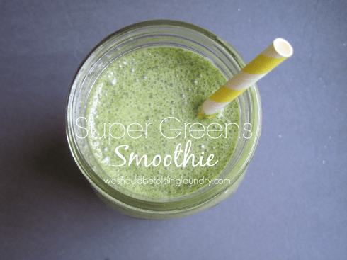 super greens smoothie