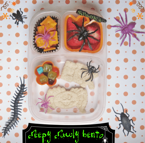 creepy crawly bento