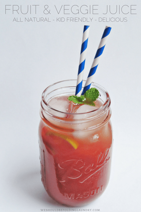 fruit & veggie juice